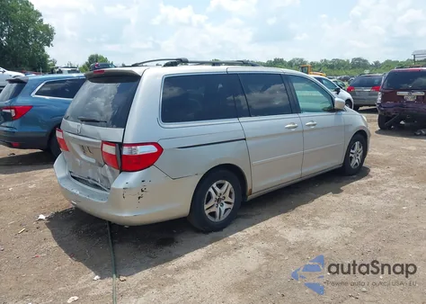 2005 Honda Odyssey Ex-L from USA, damaged, VIN 5FNRL38745B121267